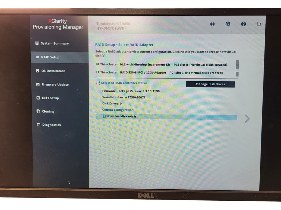 Lenovo ThinkSystem SR650 - Xeon Silver 4208 32GB RAM RAID 530-8i 2x 750W