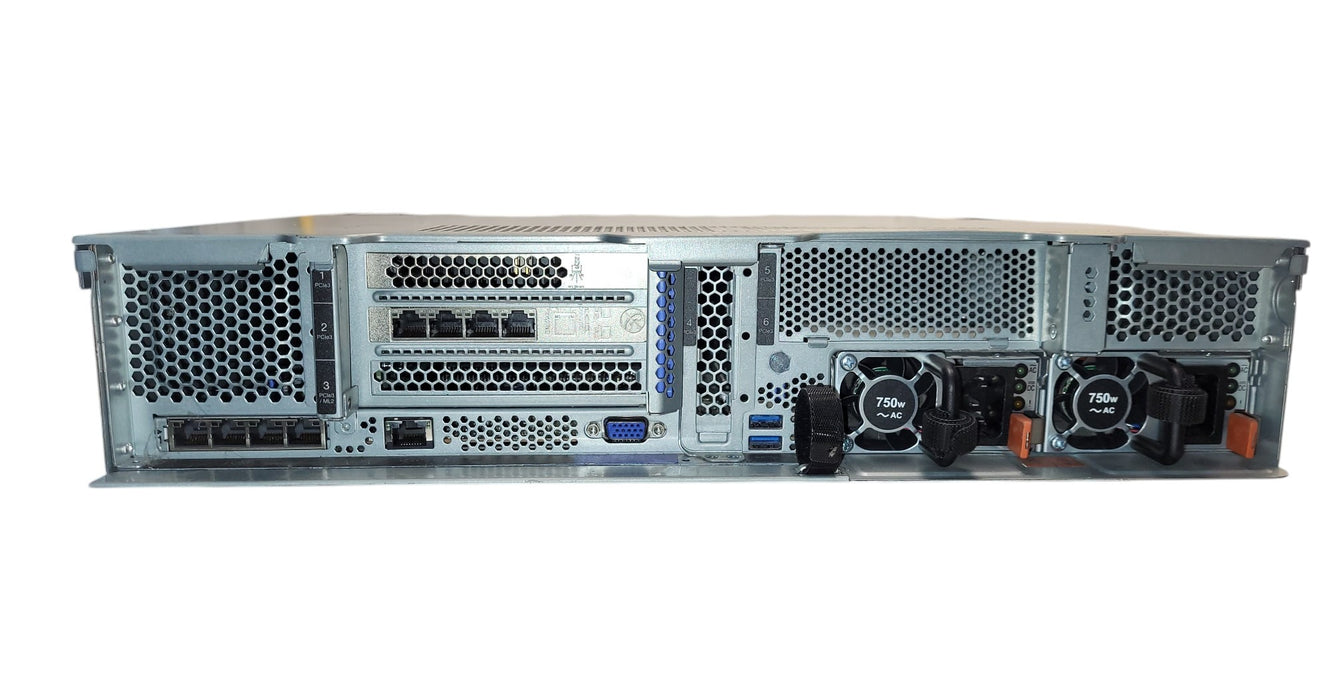 Lenovo ThinkSystem SR650 - Xeon Silver 4208 32GB RAM RAID 530-8i 2x 750W