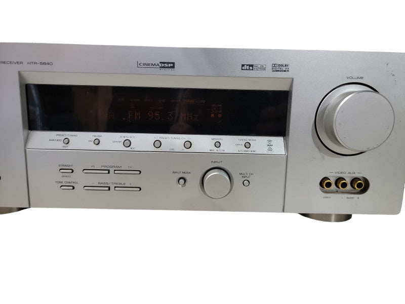 YAMAHA HTR-5830 AM-FM Stereo Receiver | No Remote.