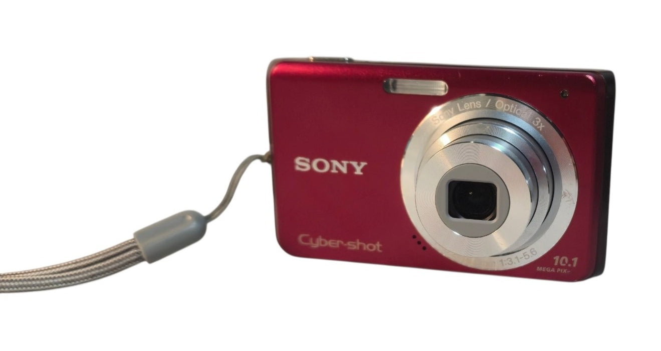 Sony Cyber-shot DSC-W180 - 10.1 MP 3x Optical Zoom Digital Camera Red | SEE