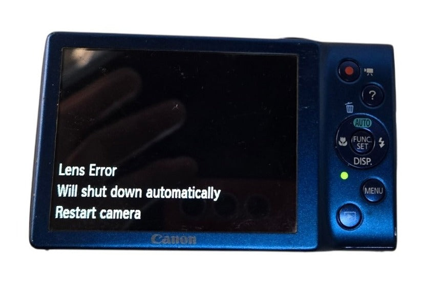 Canon PowerShot A4000 IS - 16.0 MP 8x Optical Zoom Digital Camera Blue (READ)