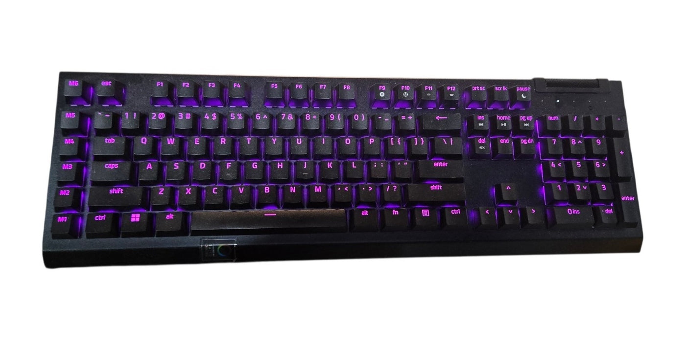 Razer BlackWidow V4 X RZ03-0470 - Mechanical Gaming Keyboard Green Switches