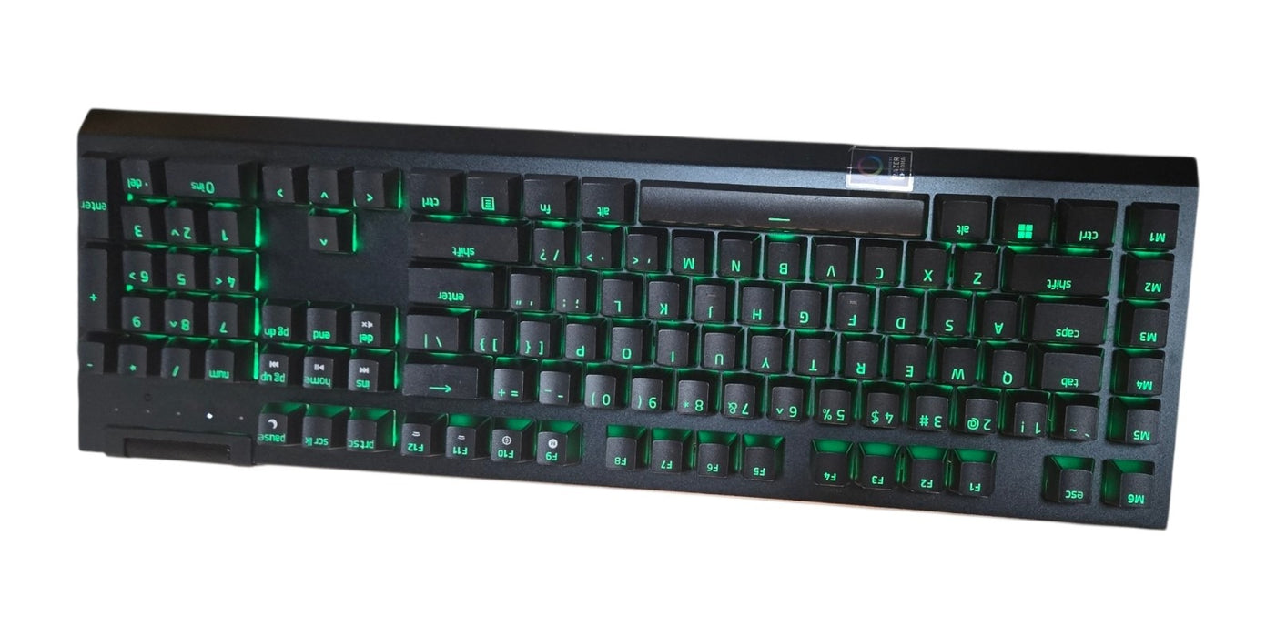Razer BlackWidow V4 X RZ03-0470 - Mechanical Gaming Keyboard Green Switches