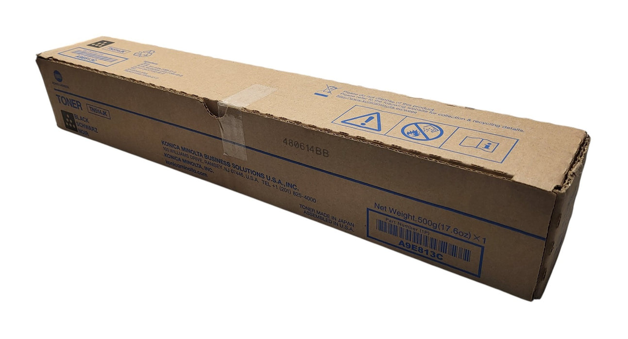 Konica Minolta TN514JK Black Toner Cartridge A9E813C