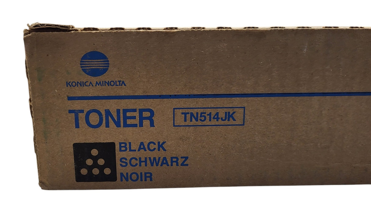 Konica Minolta TN514JK Black Toner Cartridge A9E813C