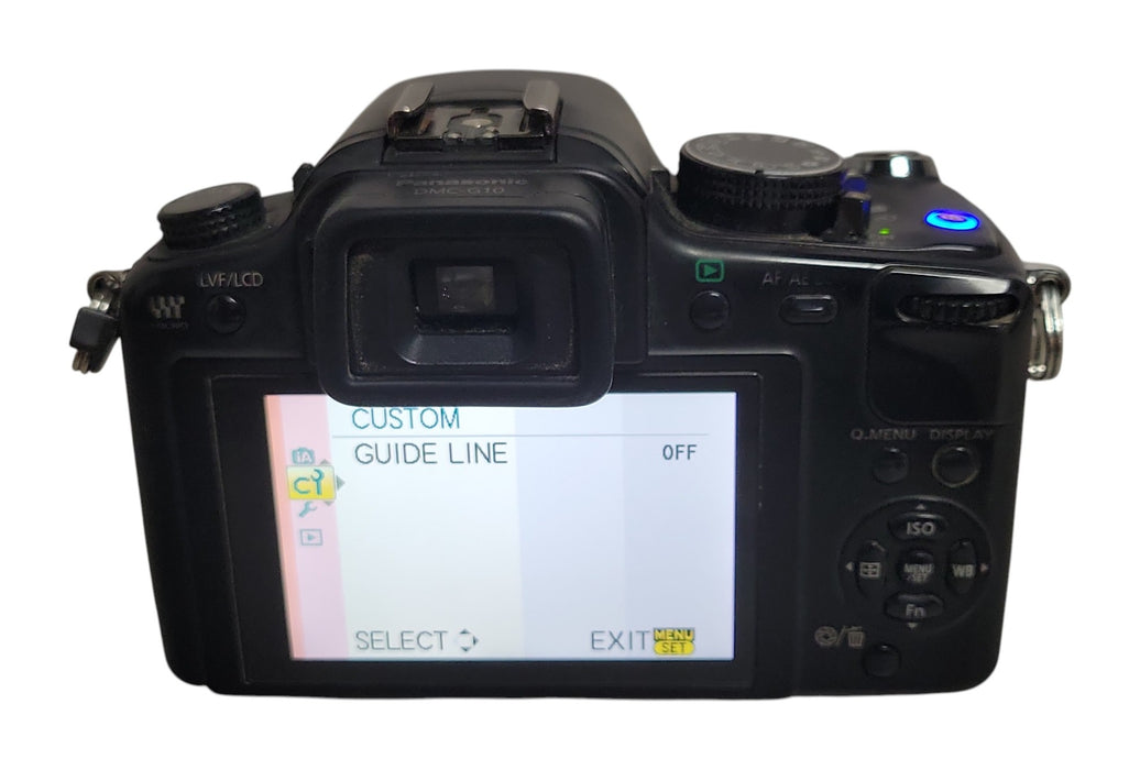 Panasonic Lumix DMC-G10 - 14-42mm f/3.5-5.6 Lens Micro Four Thirds, No SD (READ)