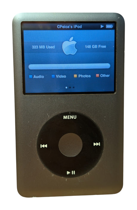 Apple iPod classic 160GB Late 2009 - Model MC297C Black / Charcoal