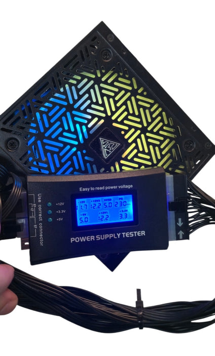 Gamdias Kratos M1-750B - 750W 80+ Bronze Addressable RGB ATX Power Supply
