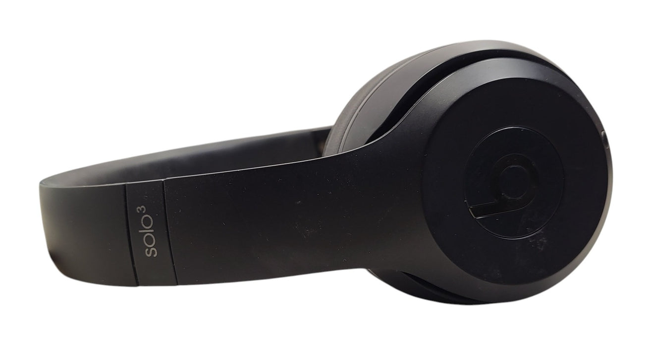 Beats Solo3 Wireless On-Ear Headphones - Matte Black with Case & Cables