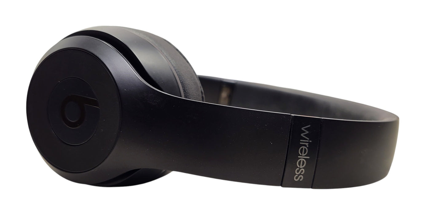 Beats Solo3 Wireless On-Ear Headphones - Matte Black with Case & Cables