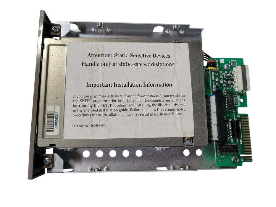 Mitsubishi MF355C-37UC - 3.5" Floppy Disk Drive in 5.25" Bay Adapter
