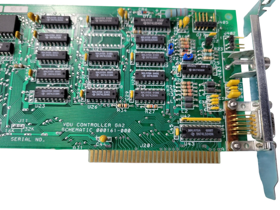 Compaq VDU Controller GA2 - Vintage ISA VDU Video Display Controller Board