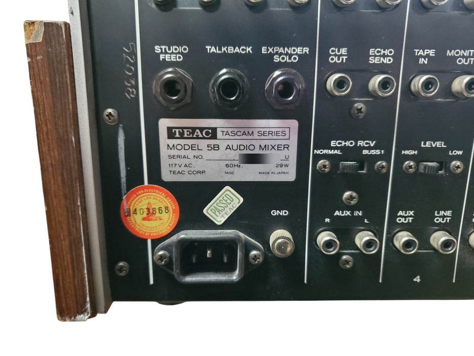 TEAC TASCAM Series Model 5B Audio Mixer (READ)