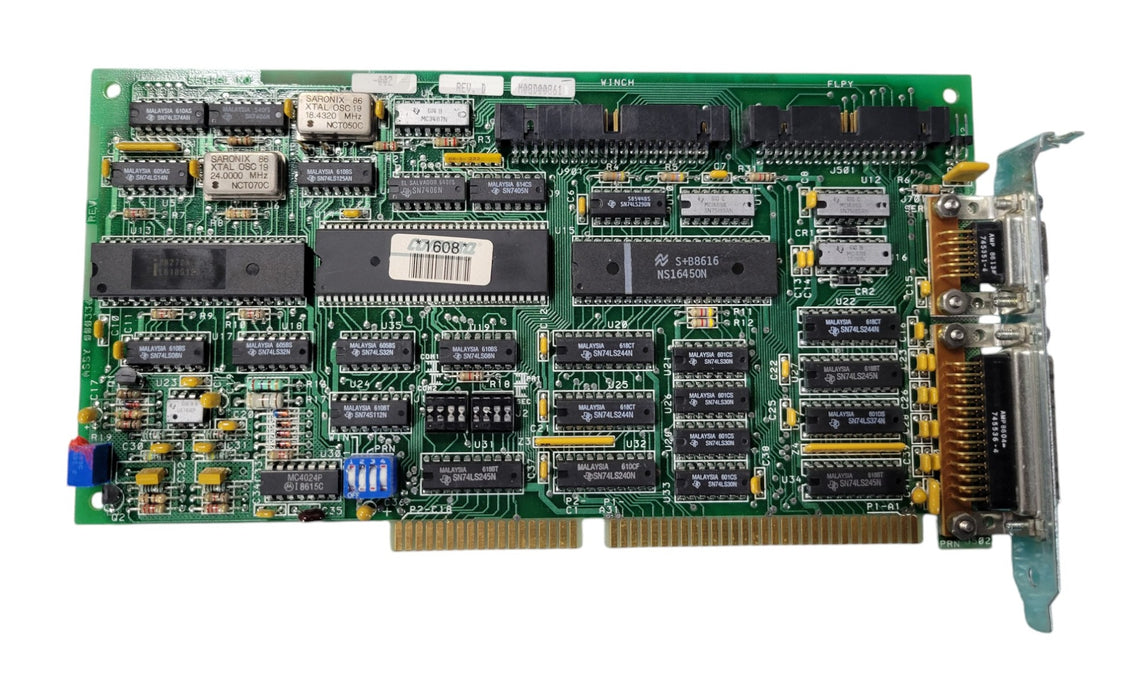 Compaq 000338-001 - ISA Floppy / Parallel / Serial / Winchester Controller Card