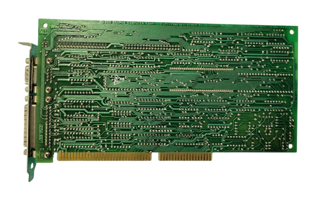 Compaq 000338-001 - ISA Floppy / Parallel / Serial / Winchester Controller Card