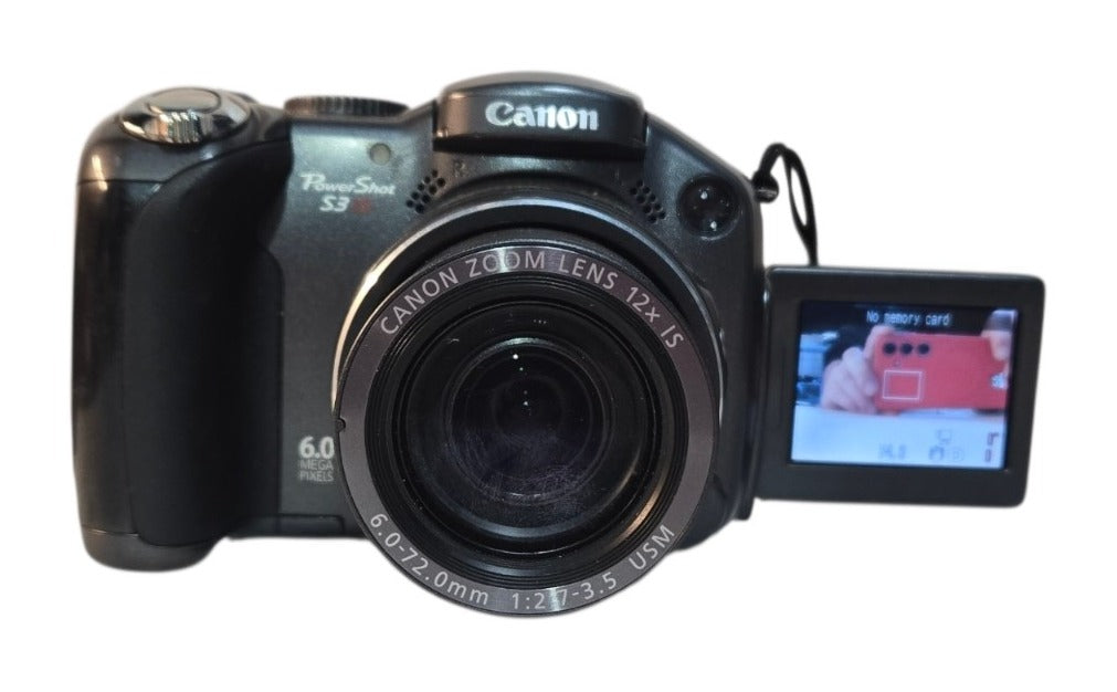 Canon PowerShot S3 IS - 6.0MP 12x Optical Zoom Digital Camera | Made in Japan