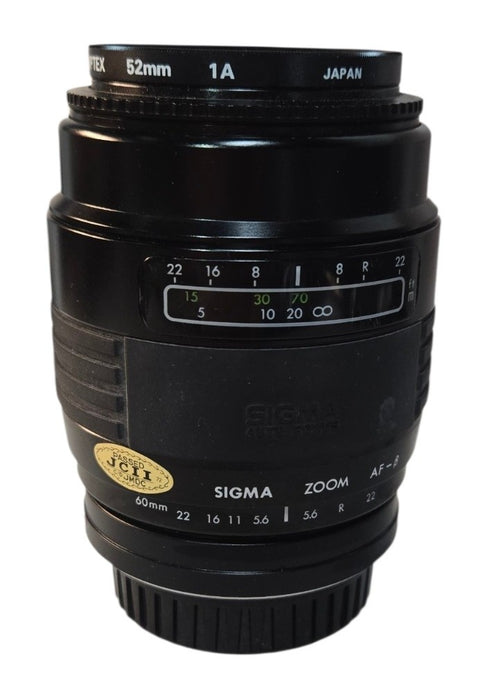 Sigma Zoom AF-Beta 60-200mm f/4-5.6 Multi-Coated Lens for Minolta A-Mount