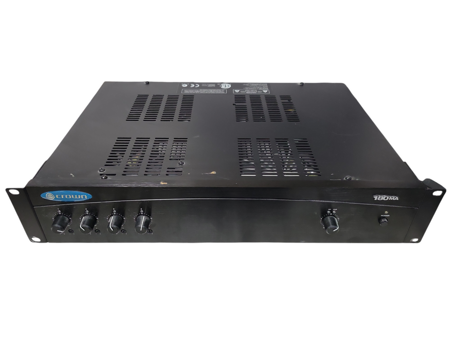 CROWN 180MA Commercial Pro Audio 4-Channel Power Amplifier