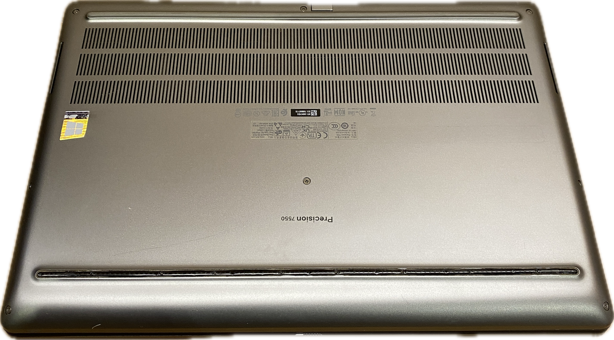 Dell Precision 7550 i7-10850H QUADRO T1000 4GB GPU 16GB RAM 512GB SSD READ