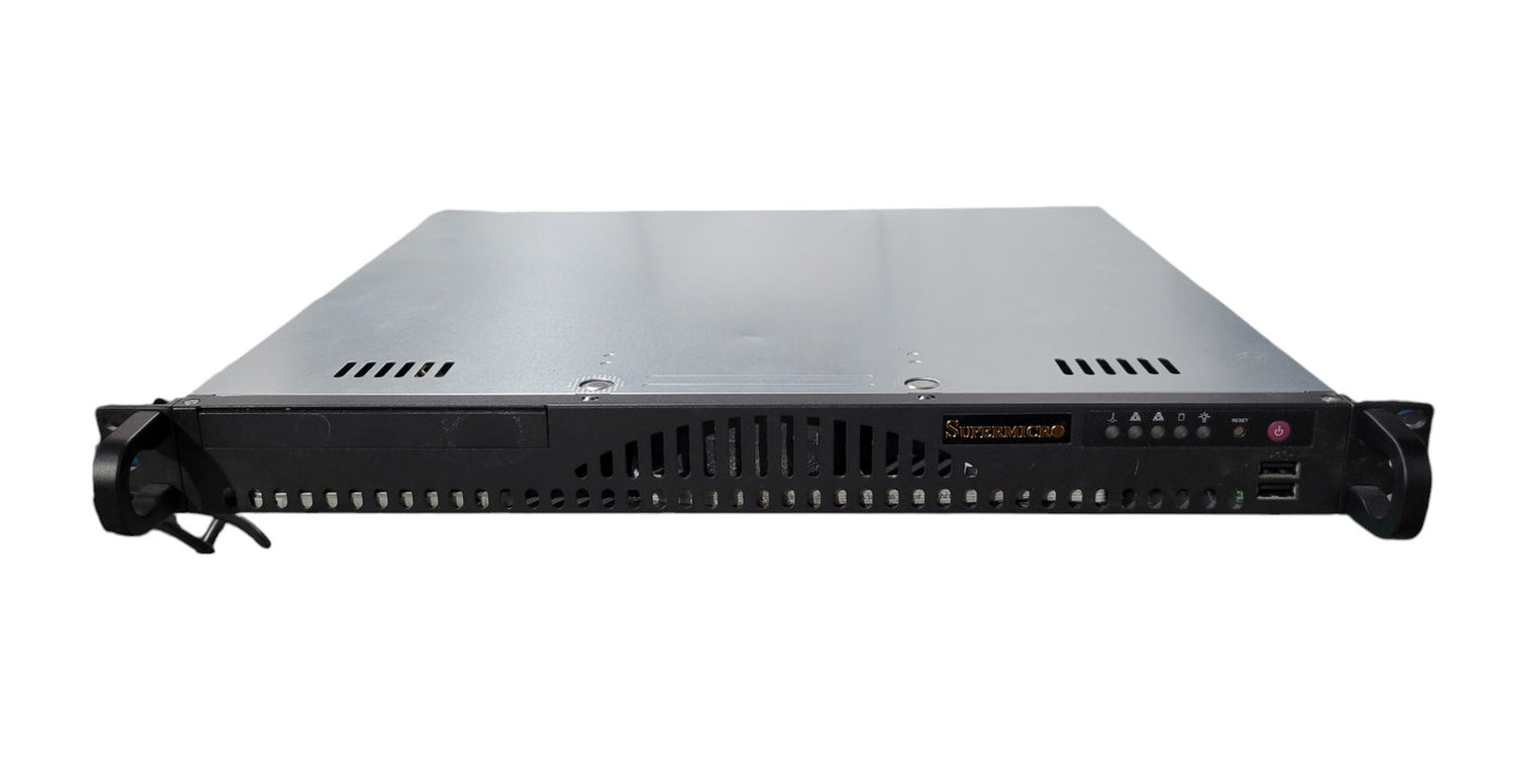 Supermicro CSE-512 1U Server - Core i3-540 3.07GHz 4GB RAM 40GB Intel SSD