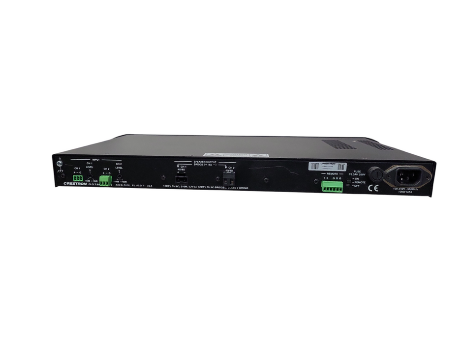 Crestron AMP-2210S 2x210W Commercial Power Amplifie
