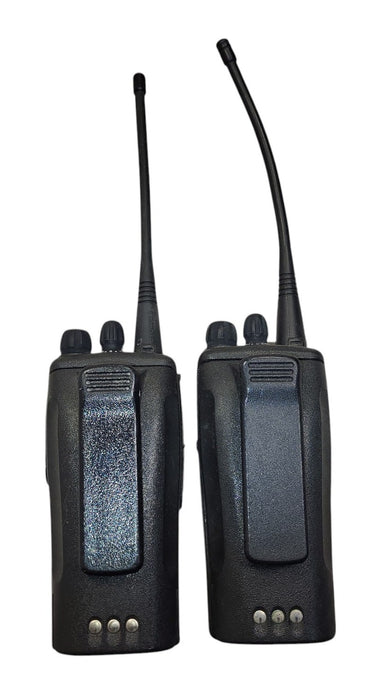 Lot of 2x Motorola CP200d Two-Way Radios with Antennas & Batteries (READ)