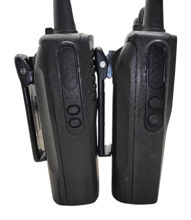 Lot of 2x Motorola CP200d Two-Way Radios with Antennas & Batteries (READ)