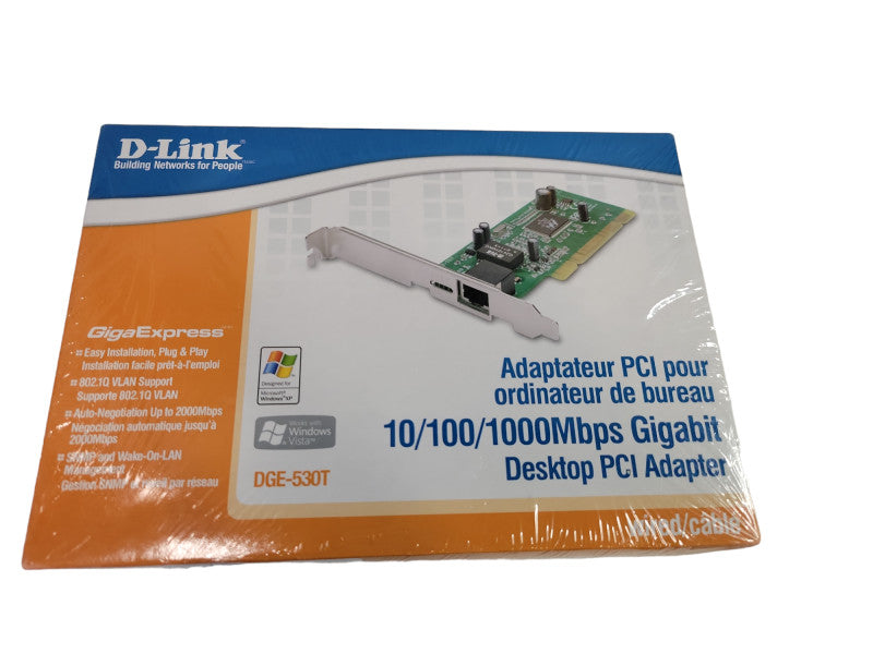 D-Link Gigabit Desktop PCI Adapter DGE-530T Q%