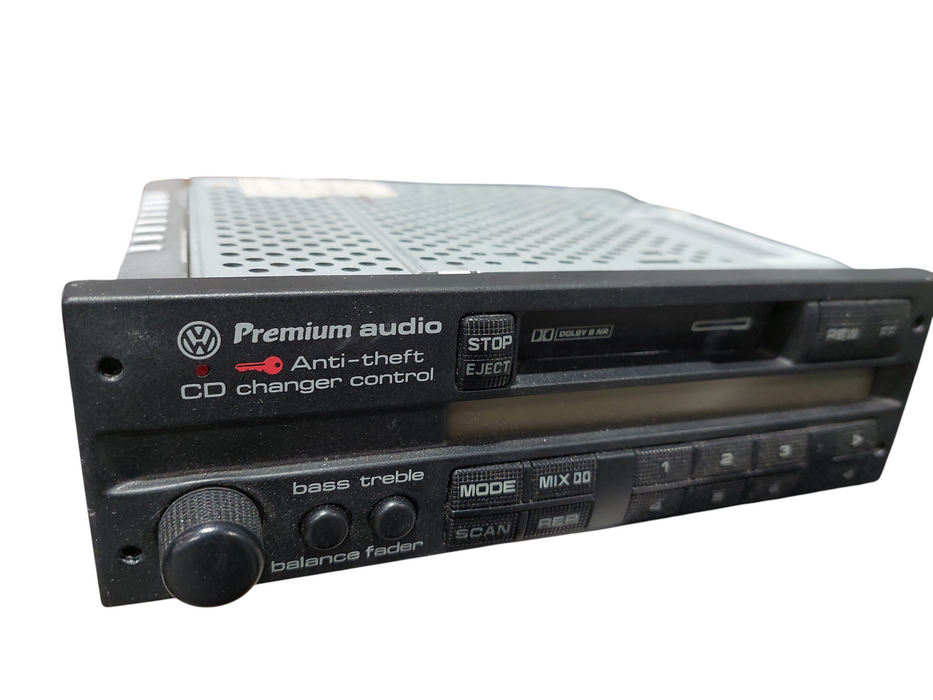 Premium Audio Anti-Theft CD Changer Control Cassette Deck Model: 357 035 186J