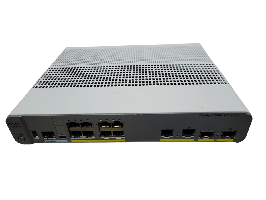 Cisco Catalyst 2960-CX Series PoE 8 Port Network Switch WS-C2960CX-8TC-L