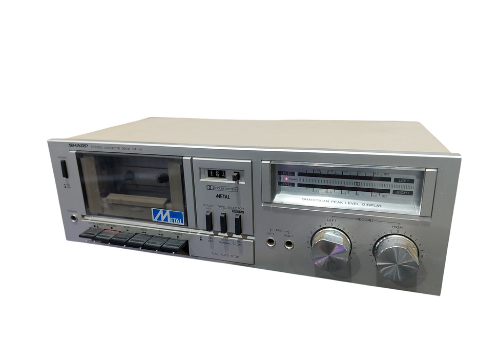 Vintage Sharp Stereo Tape Deck Model: RT-10C