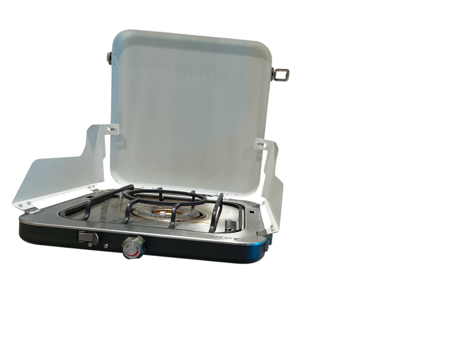 Zempire Camping Equipment Gas Burner Stealth-Jet Solo Camp Stove MEC Exclusive