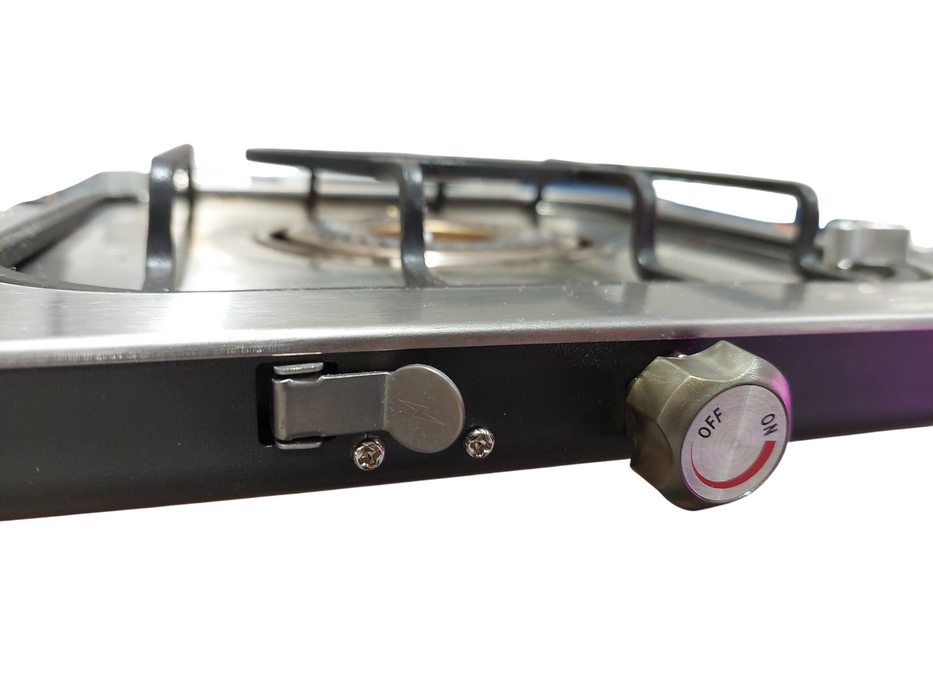 Zempire Camping Equipment Gas Burner Stealth-Jet Solo Camp Stove MEC Exclusive