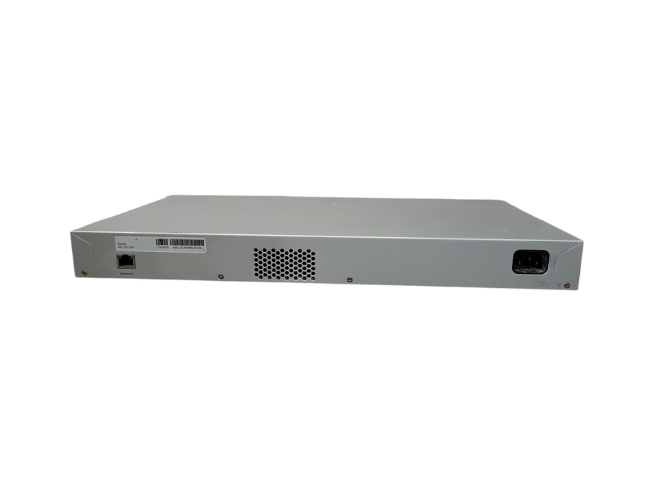 Cisco Meraki MS120-24P | 24-Port Gigabit PoE Switch UNCLAIMED