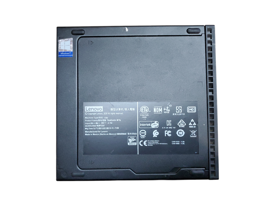 Lenovo ThinkCentre M70q USFF, i5-10600T, 8GB DDR4, No HDD/OS