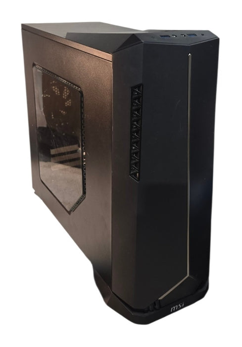 MSI Desktop Case w/ B450M PRO-VDH MAX Motherboard Socket AM4 Barebones. (READ)