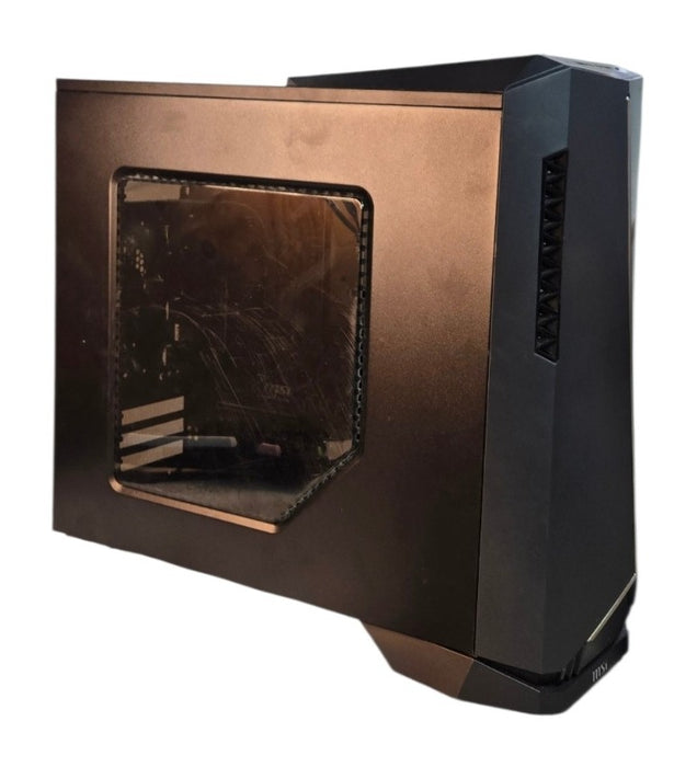 MSI Desktop Case w/ B450M PRO-VDH MAX Motherboard Socket AM4 Barebones. (READ)
