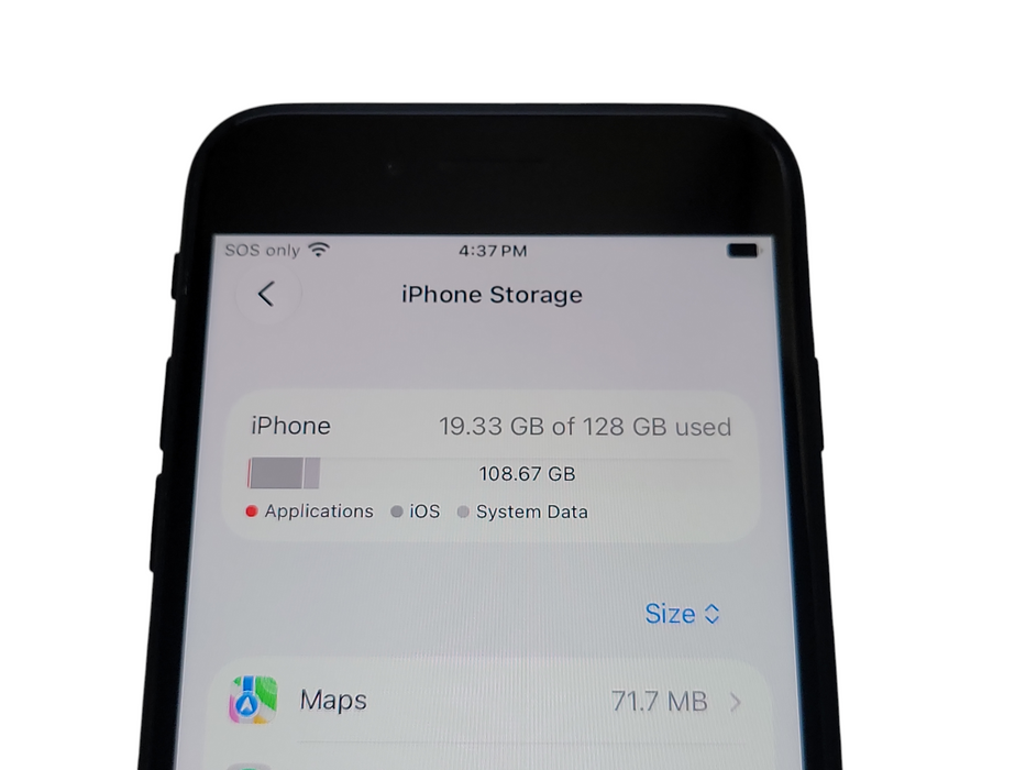 iPhone SE (2nd gen) - 128GB - Space Gray [A2275]