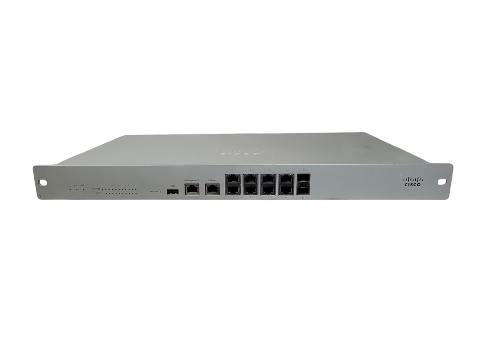 Cisco ‎MX100-HW Meraki Cloud Managed Security Firewall Appliance Unclaimed