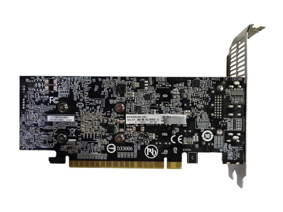 Gigabyte GV-N1050OC-2GL rev. 1.0 - GeForce GTX 1050 OC 2GB Low Profile (READ)
