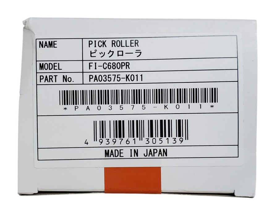 New Open Box - Fujitsu FI-C680PR PA03575-K011 Pick Roller