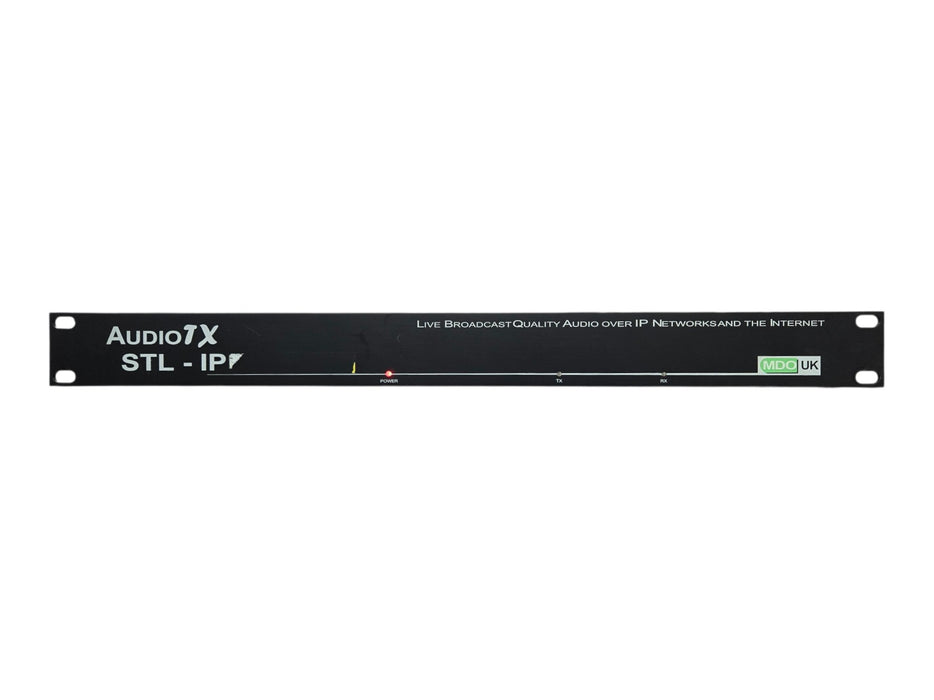 AudioTX STL-IP - Broadcast Quality Audio Over IP 1U Rackmount Unit