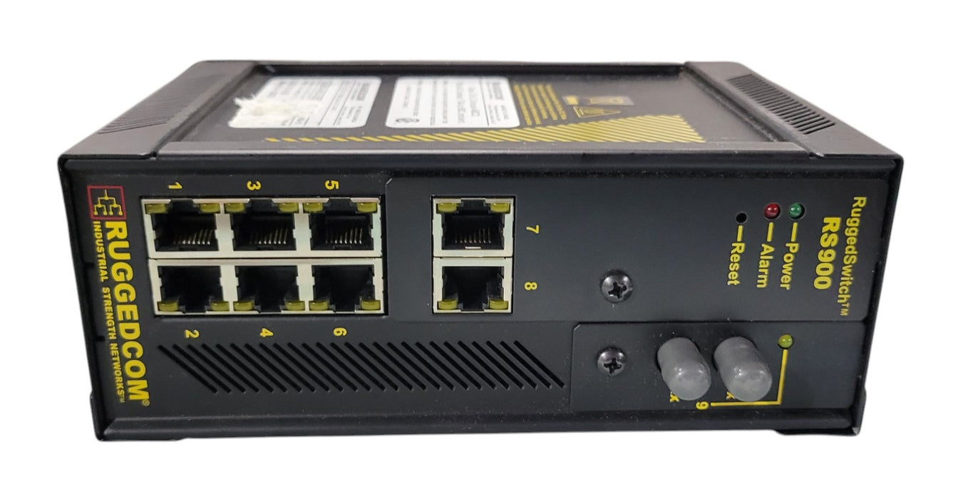 RuggedCom RuggedSwitch RS900 - RS900-24-D-TX-TX-MT Managed Ethernet Switch