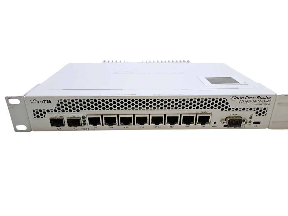 MikroTik CCR1009-7G-1C-1S+PC Cloud Core Router 7x Gigabit 1x SFP+ 2GB RAM