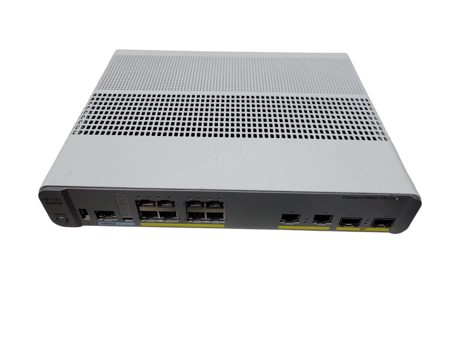 Cisco Catalyst 2960-CX Series PoE 8 Port Network Switch WS-C2960CX-8TC-L