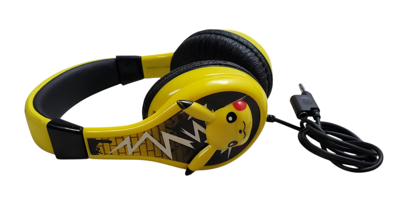 Pokemon Pikachu Kids Wired On-Ear Headphones 3.5mm