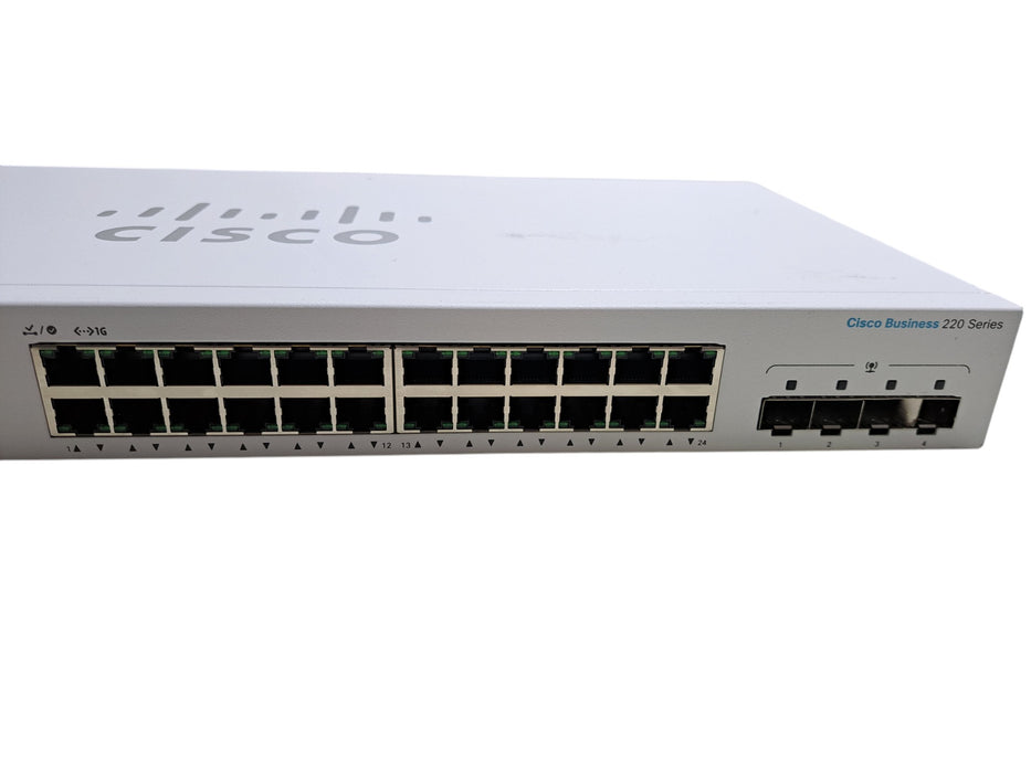 Cisco CBS220-24T-4G - Business 220 Series 24-Port GE 4x 1G SFP Switch