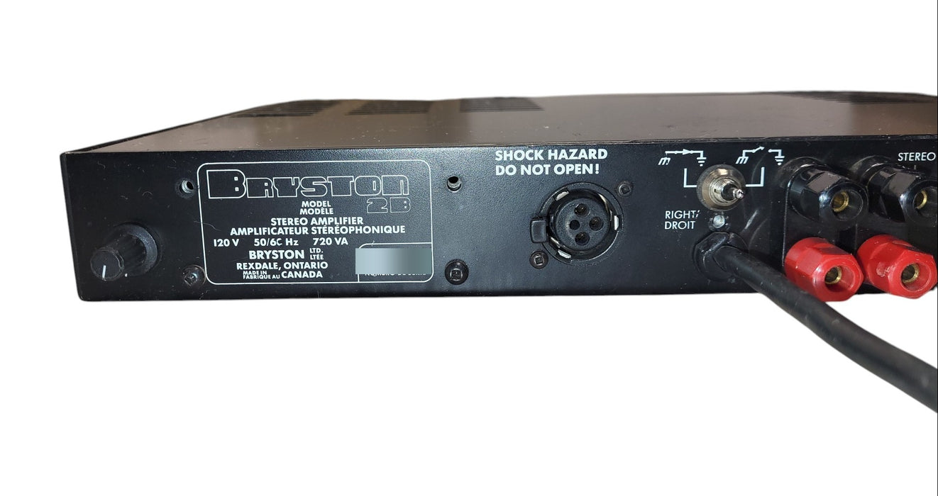Bryston 2B - Stereo Power Amplifier Rackmount