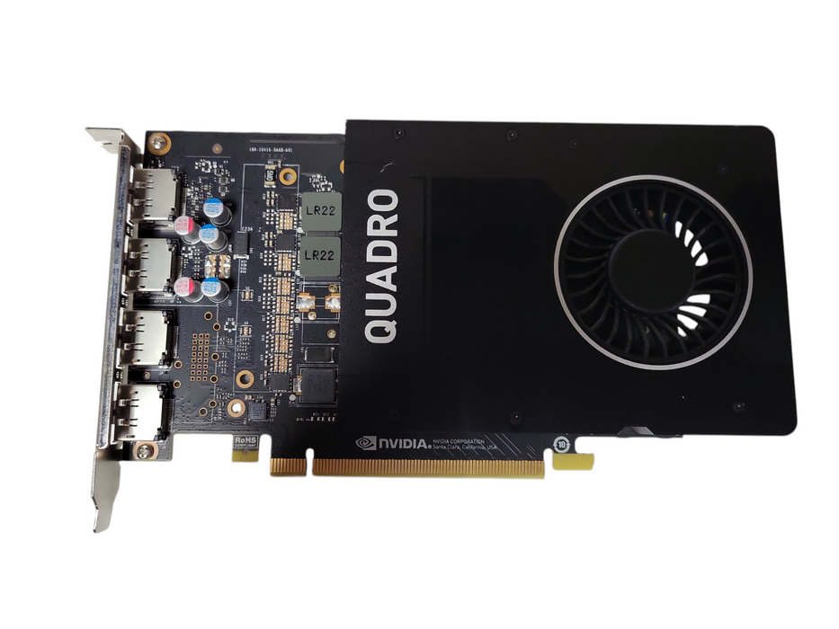 NVIDIA Quadro P2000 5GB GDDR5 4x DisplayPort Graphics Card