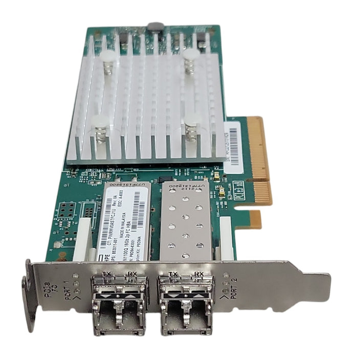HPE SN1100Q 16Gb 2-Port Fibre Channel HBA - P9D94A P9D94-63001 w/ 2x SFP+